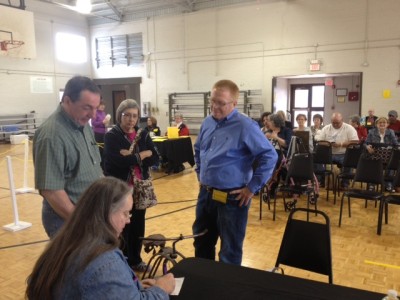 Jon Lambert at the Annual Mebane Historical Museum's Appraisal Fair